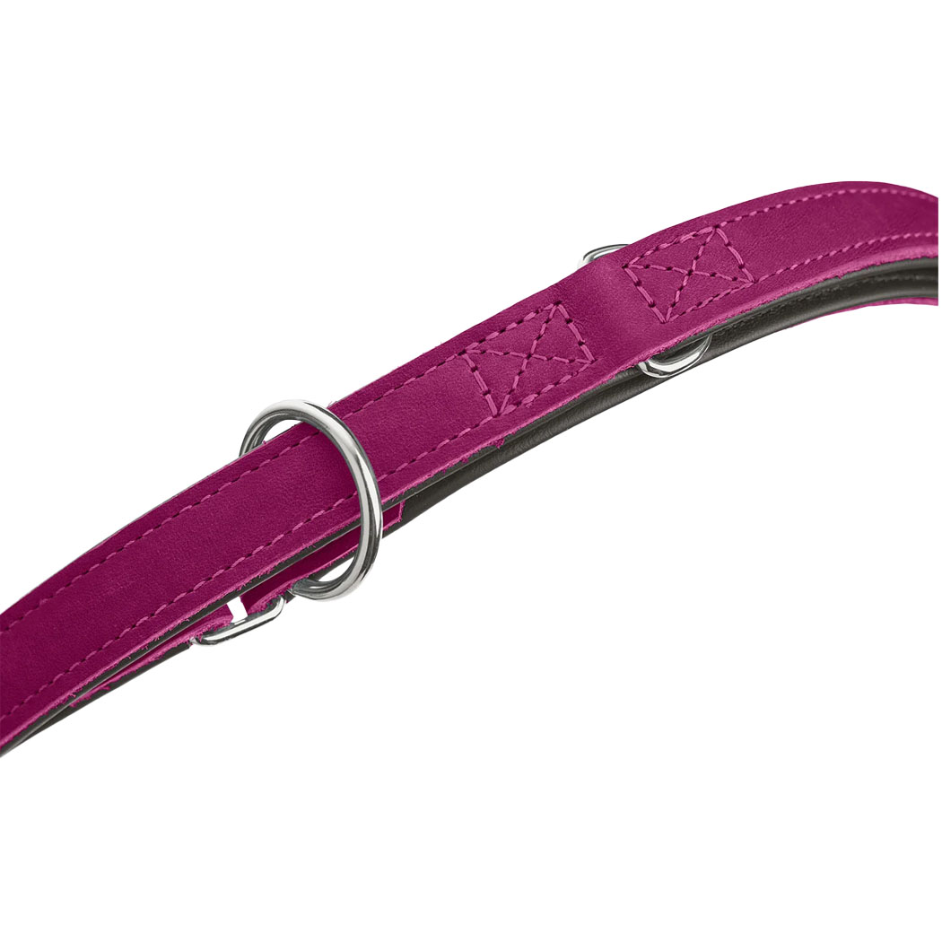 Gurt, Gurtband, Ringverschluss, Leder, Pink