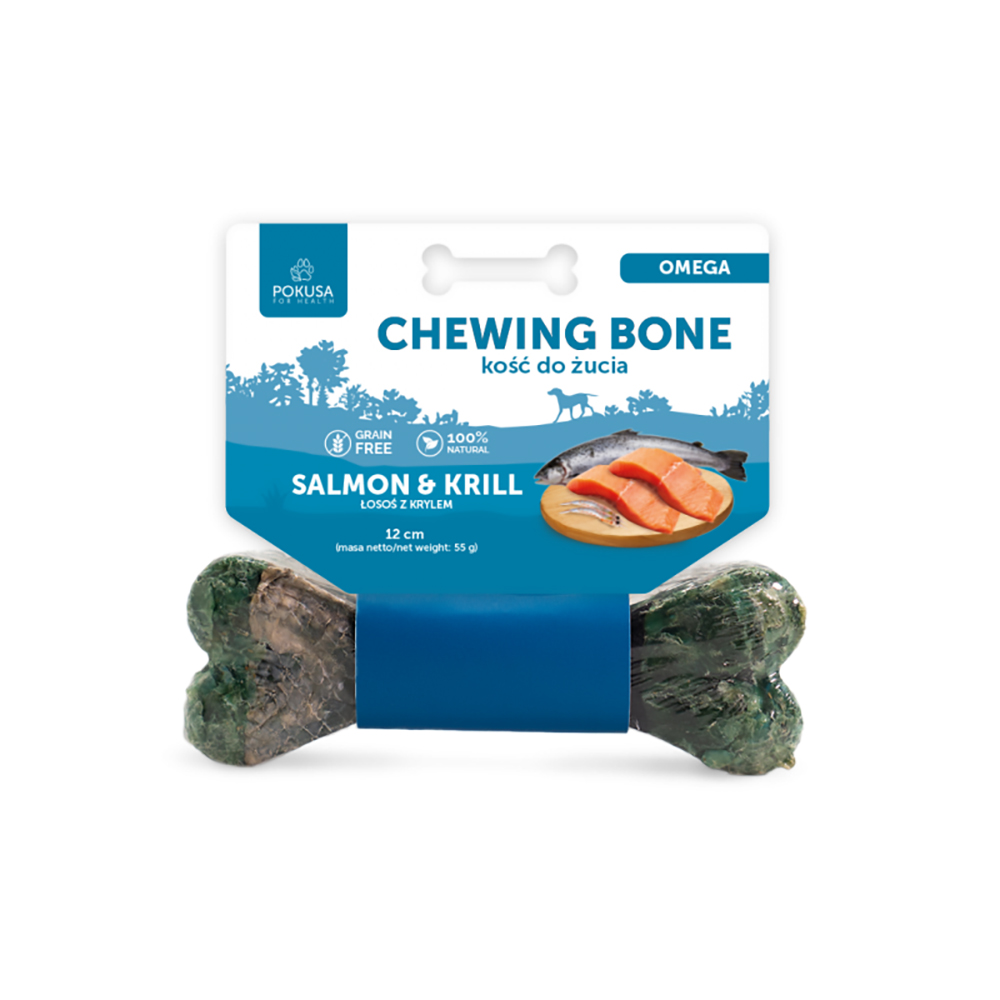 Kausnack, Kauprodukt, Salmon, Krill, Kauspielzeug