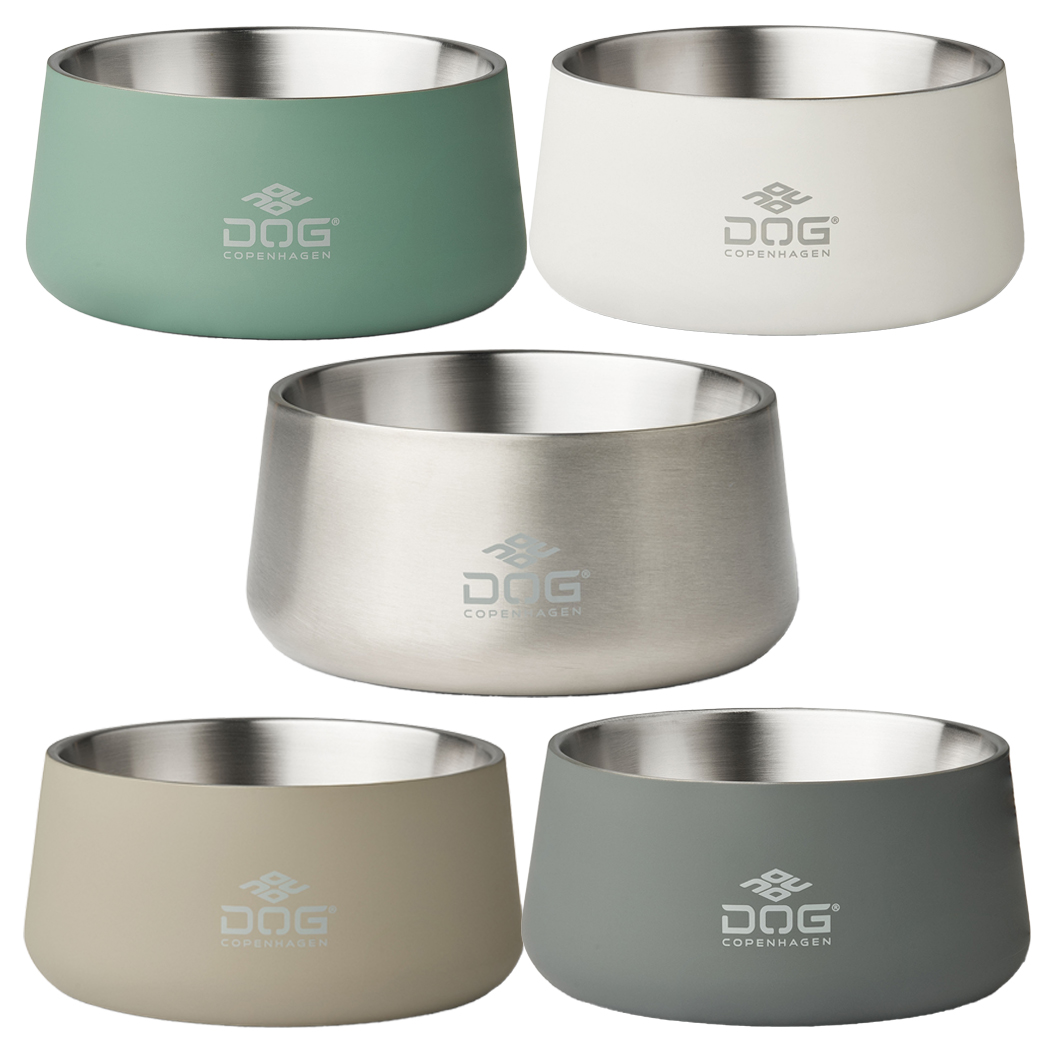 hunde schale, edelstahl, farbige set, matt finish, tierzubehör