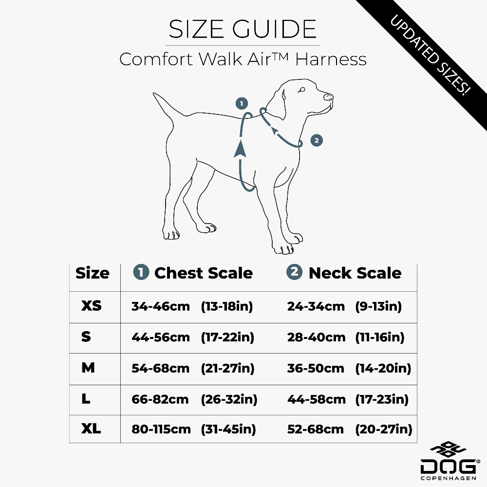 DOG Copenhagen V3 Comfort Walk Air Harness Mocca XS