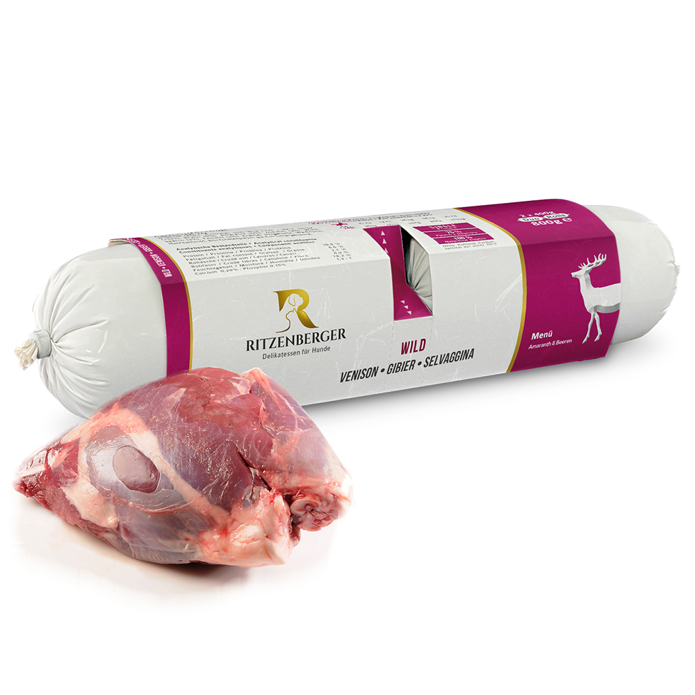 Ritzenberger Wild mit Amaranth & Beeren Duo-Rolls 2x400g