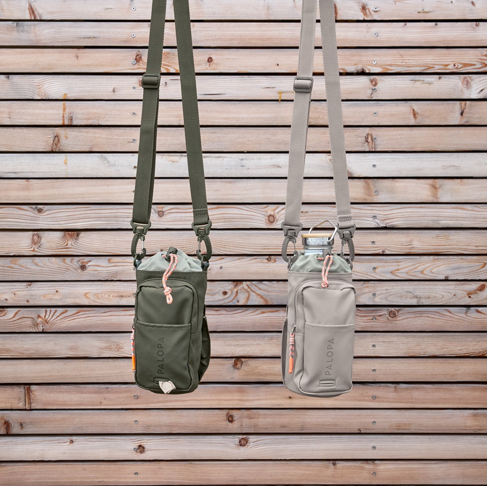 Outdoor Tasche, Umhängetasche, Wasserflaschenhalter, Kordelzug, Verstellbarer Tragegurt