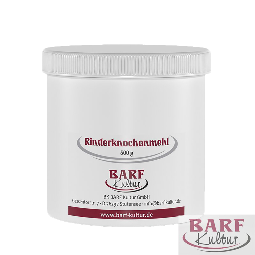 Barf Kultur Rinderknochenmehl 500g