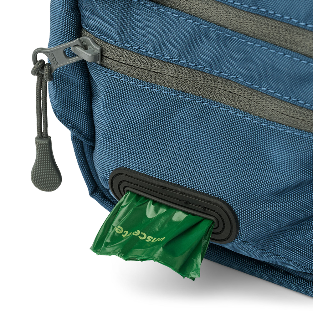 Rucksack, Reißverschluss, Nylon, Schwarz-Grün, Kompakt