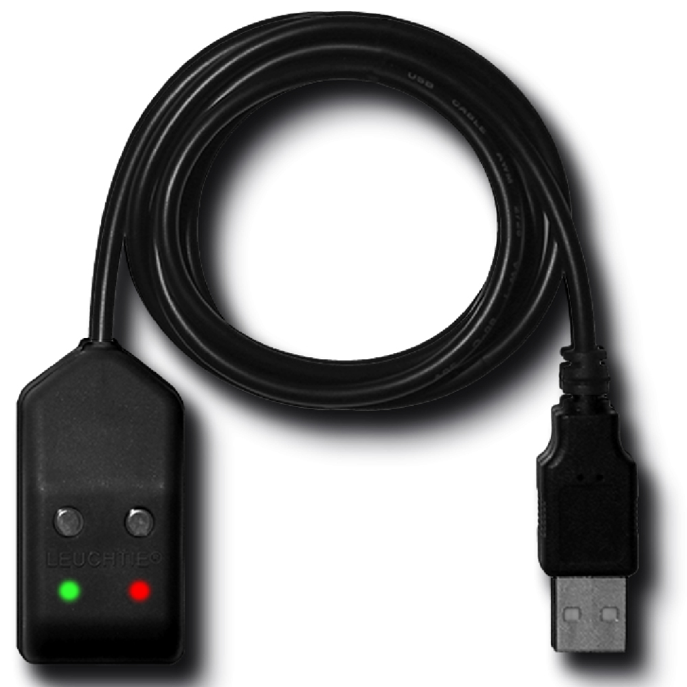 USB-Adapter, LED-Anzeige, Datenkabel, USB-A-Kabel, Leuchteindikation