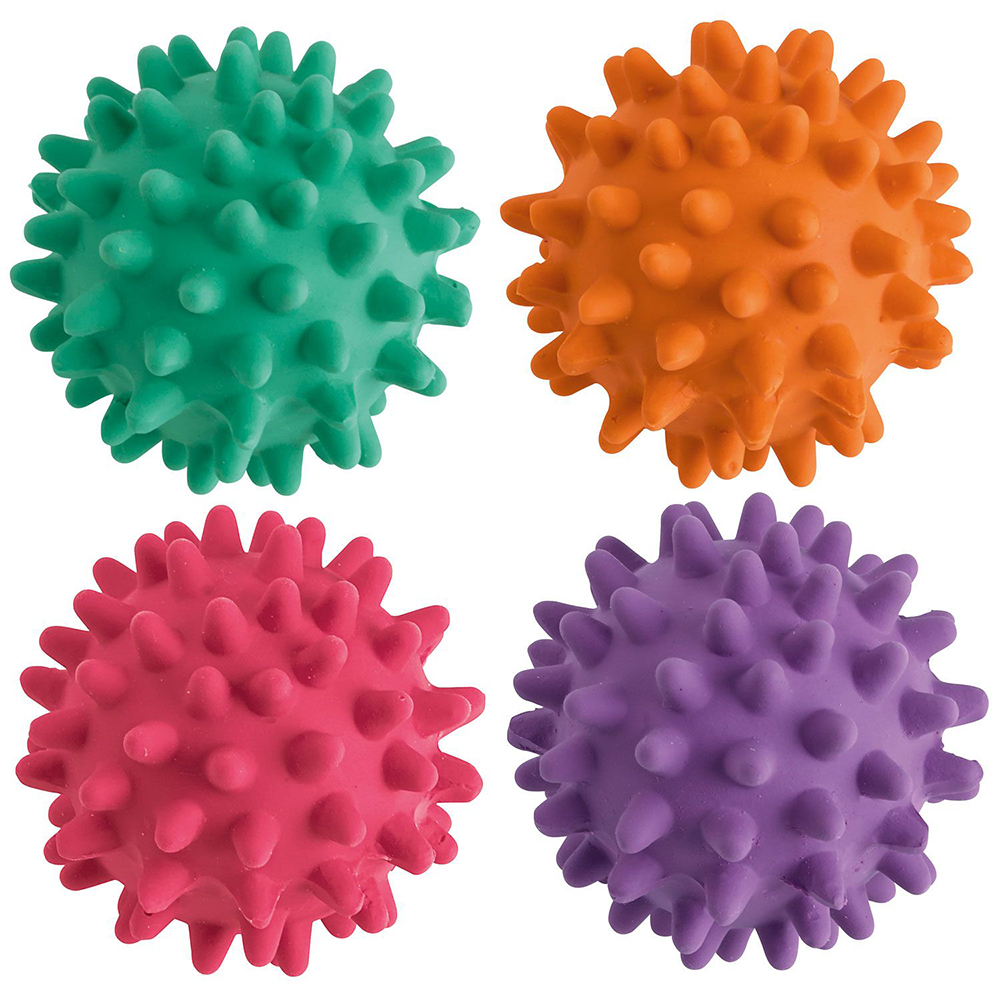 HUNTER Hundespielzeug Igelball 5 cm - 1 Stück - Farbe nicht wählbar