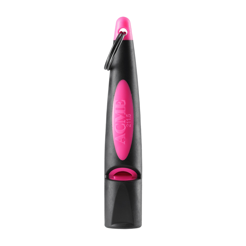ACME ALPHA Hundepfeife 211,5 mit Pfeifenband pink