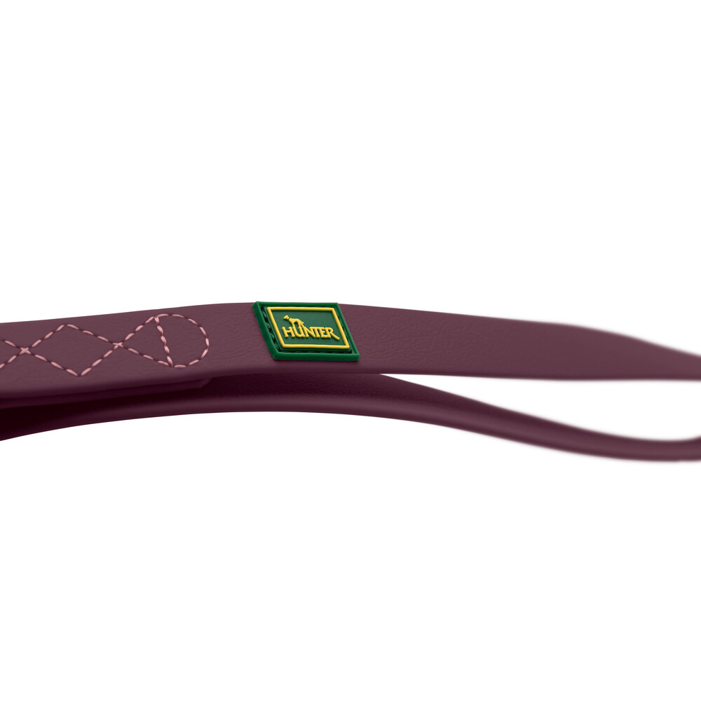 Sunglasses, Purple, Leather, Stitching, Logo